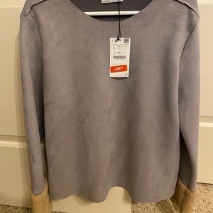 Zara pullover with cuffs